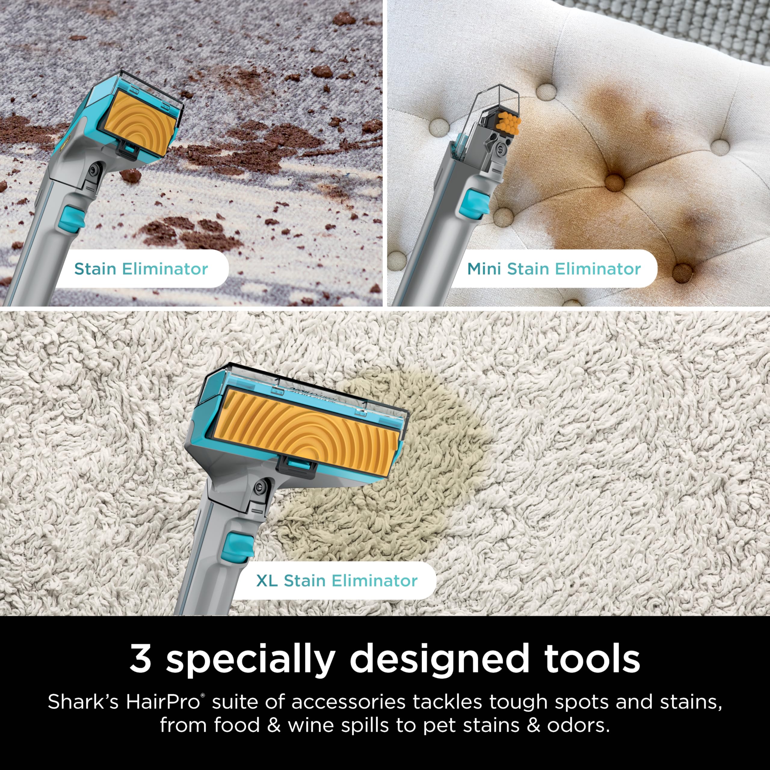 Shark StainStriker HairPro compact lightweight design for easy handling