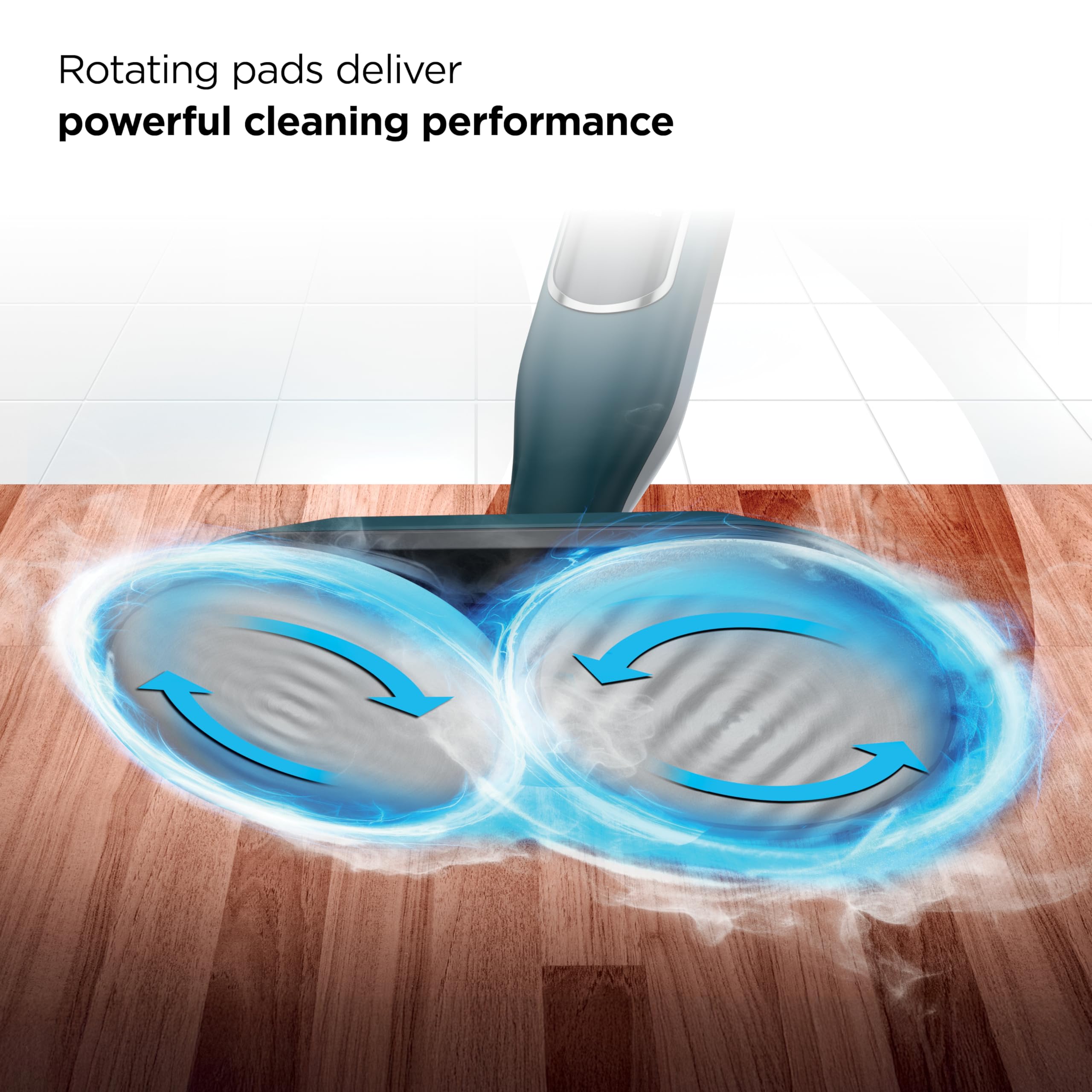 Shark Steam and Scrub mop with removable water tank demonstrates longer cleaning sessions