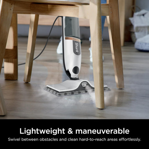 Shark SteamSpot safe on sealed hard floors like hardwood and tile