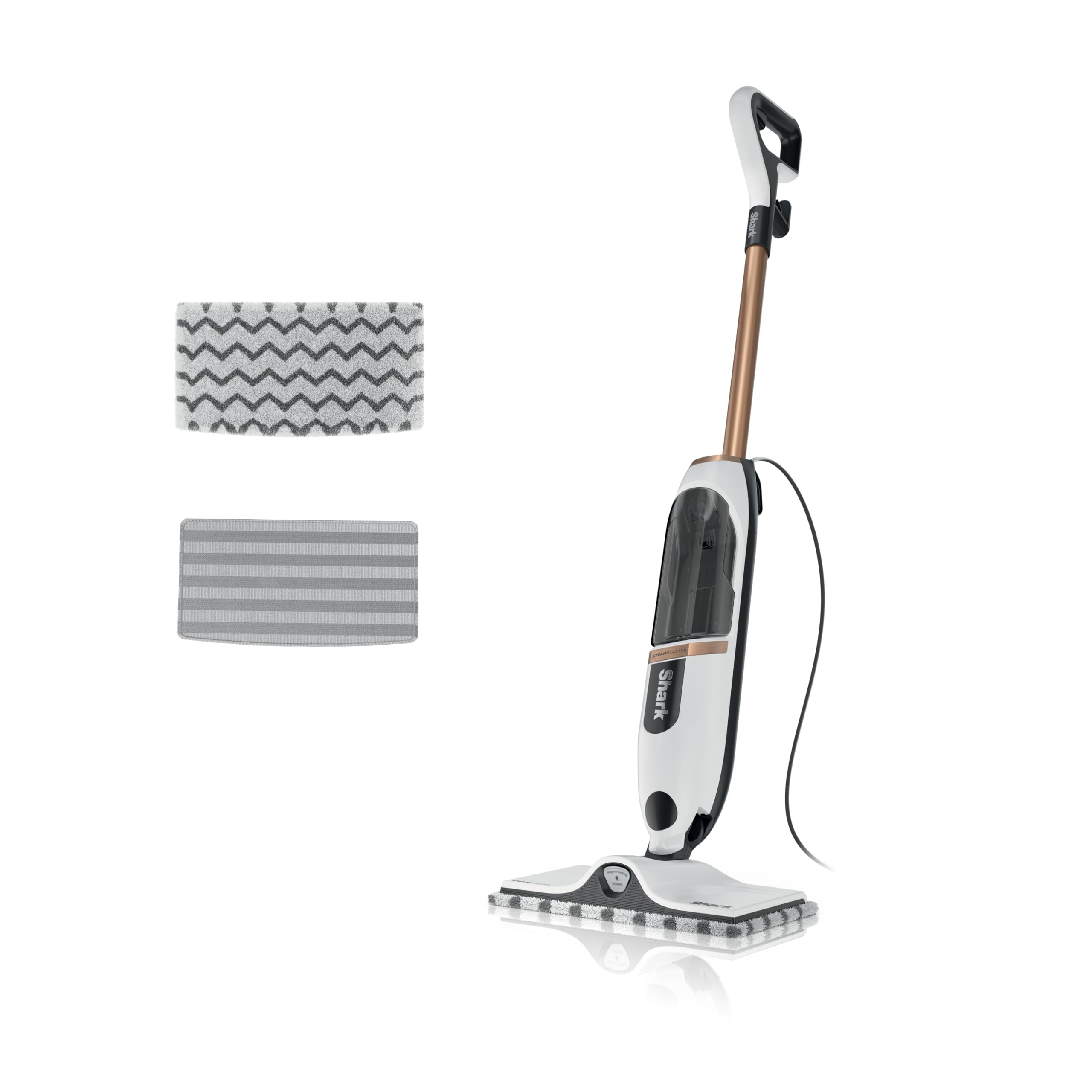 Shark SteamSpot with Steam Blaster Technology delivering powerful bursts for stubborn stains