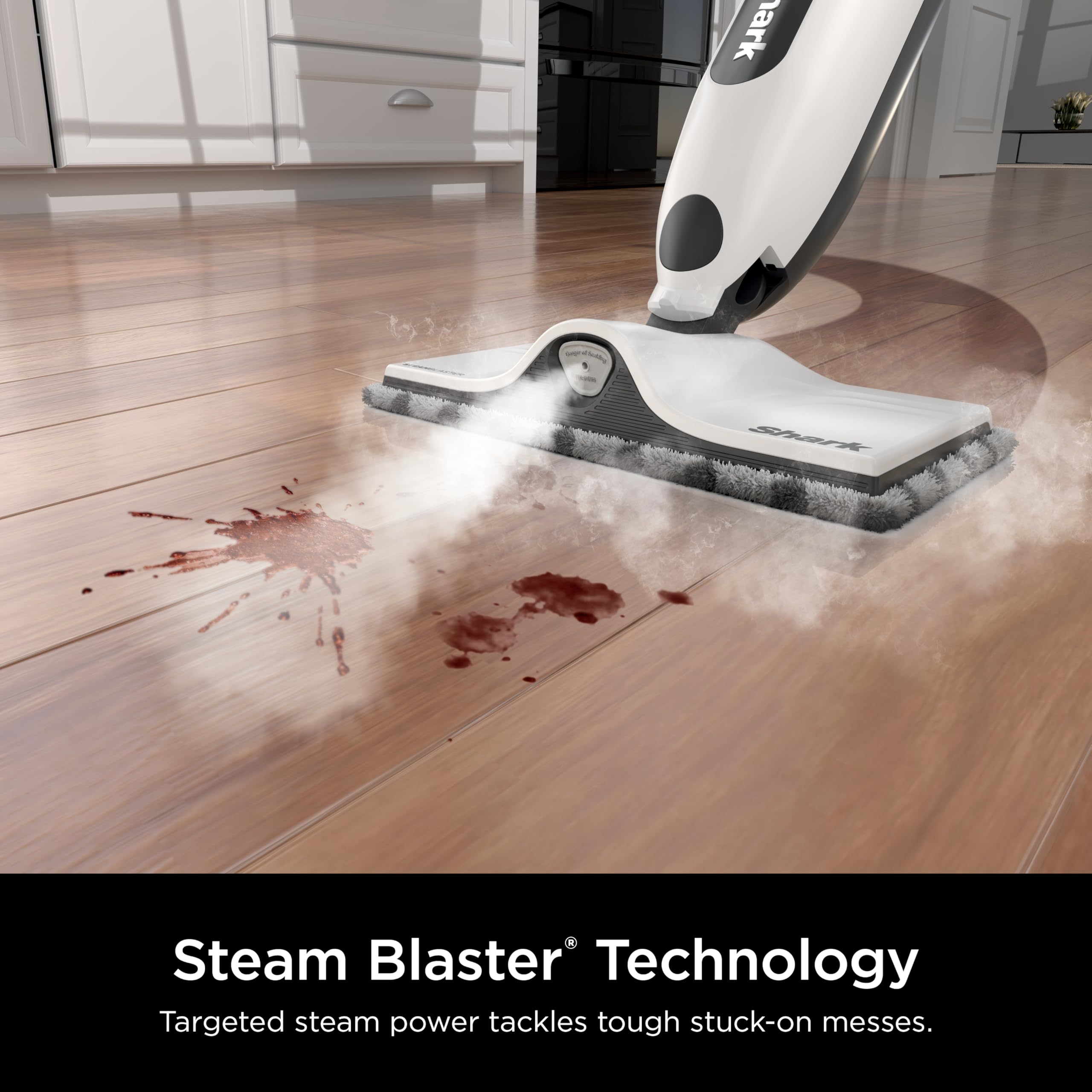 Shark SteamSpot three steam modes enabling quick, everyday, and deep cleaning