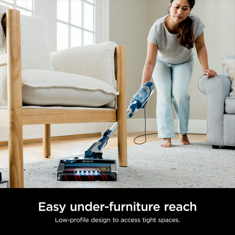 Shark Stratos with odor neutralizer technology for fresher spaces.
