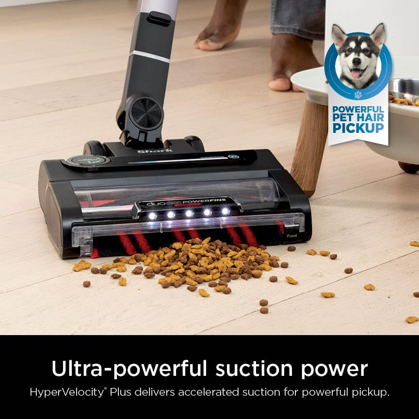 Shark Stratos self-cleaning brushroll reduces pet hair wrap