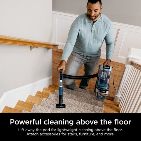 Shark Stratos bonus tools for precise pet hair cleanup.