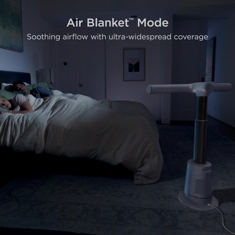 Shark TurboBlade bladeless design enables safe, easy cleaning and smooth airflow.