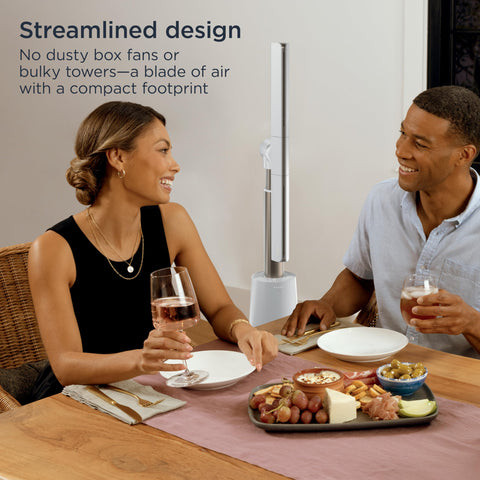 Shark TurboBlade remote control lets you adjust settings from anywhere.