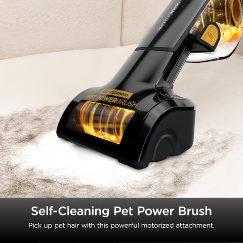 Shark UltraCyclone Pet Pro+ CleanTouch Dirt Ejector for hands-free disposal