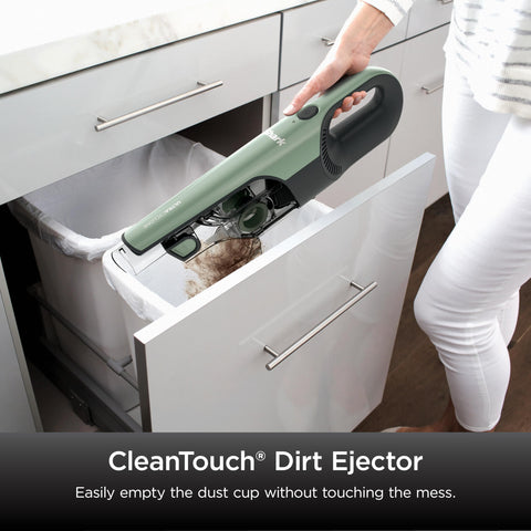 Shark UltraCyclone Pro scrubbing brush tackling stuck-on dirt