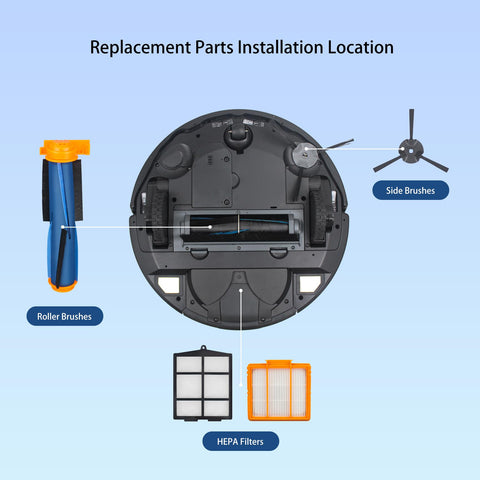 Shark UR2360S side brush reaches corners for edge-to-edge cleaning