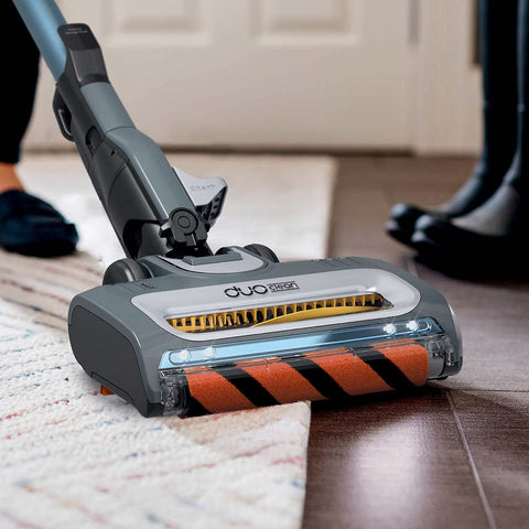Shark UV580 easy-empty dust cup for quick debris disposal