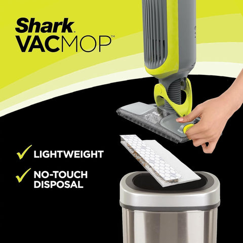 Shark VACMOP disposable pads ready for quick spill cleanup.