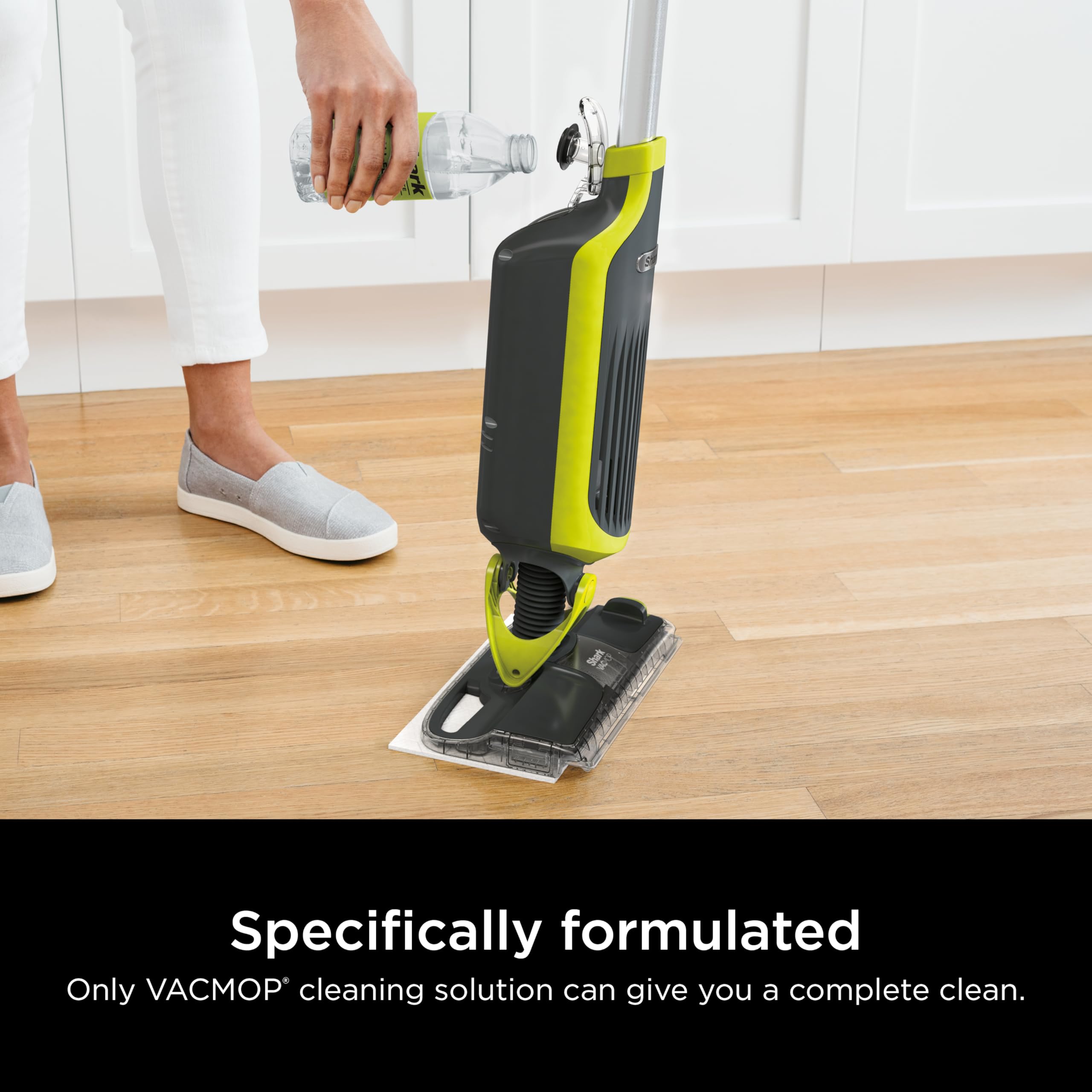 Shark VACMOP lightweight design weighs under 5 lbs for easy use