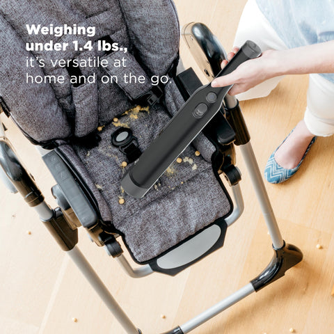Shark WANDVAC mattress tool captures upholstery fibers and pet hair.