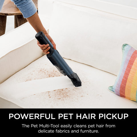 Shark WANDVAC Power Pet vacuum charging dock stores and charges