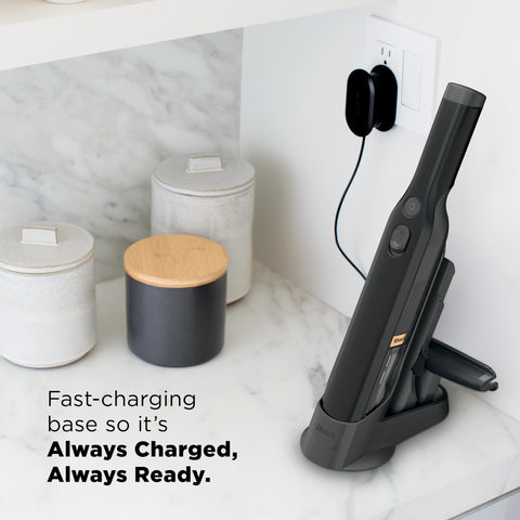 Shark WANDVAC ultra-lightweight design enables easy cleaning around furniture.