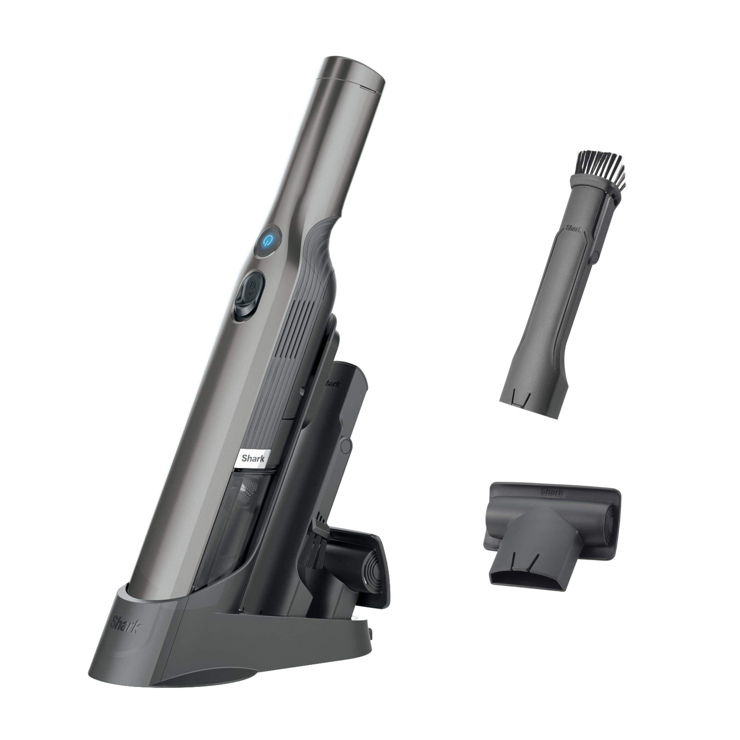 Shark WV201 Wandvac handheld vacuum front view for quick, compact cleanups