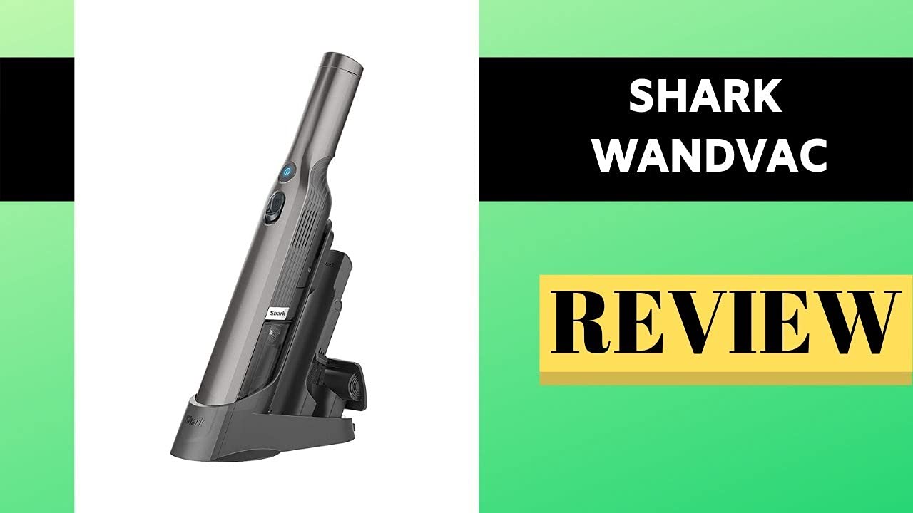 Shark WV201 Wandvac single-touch empty simplifies disposal after cleaning.