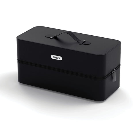 Shark XHD400SAC storage case front view keeps FlexStyle accessories neatly organized.