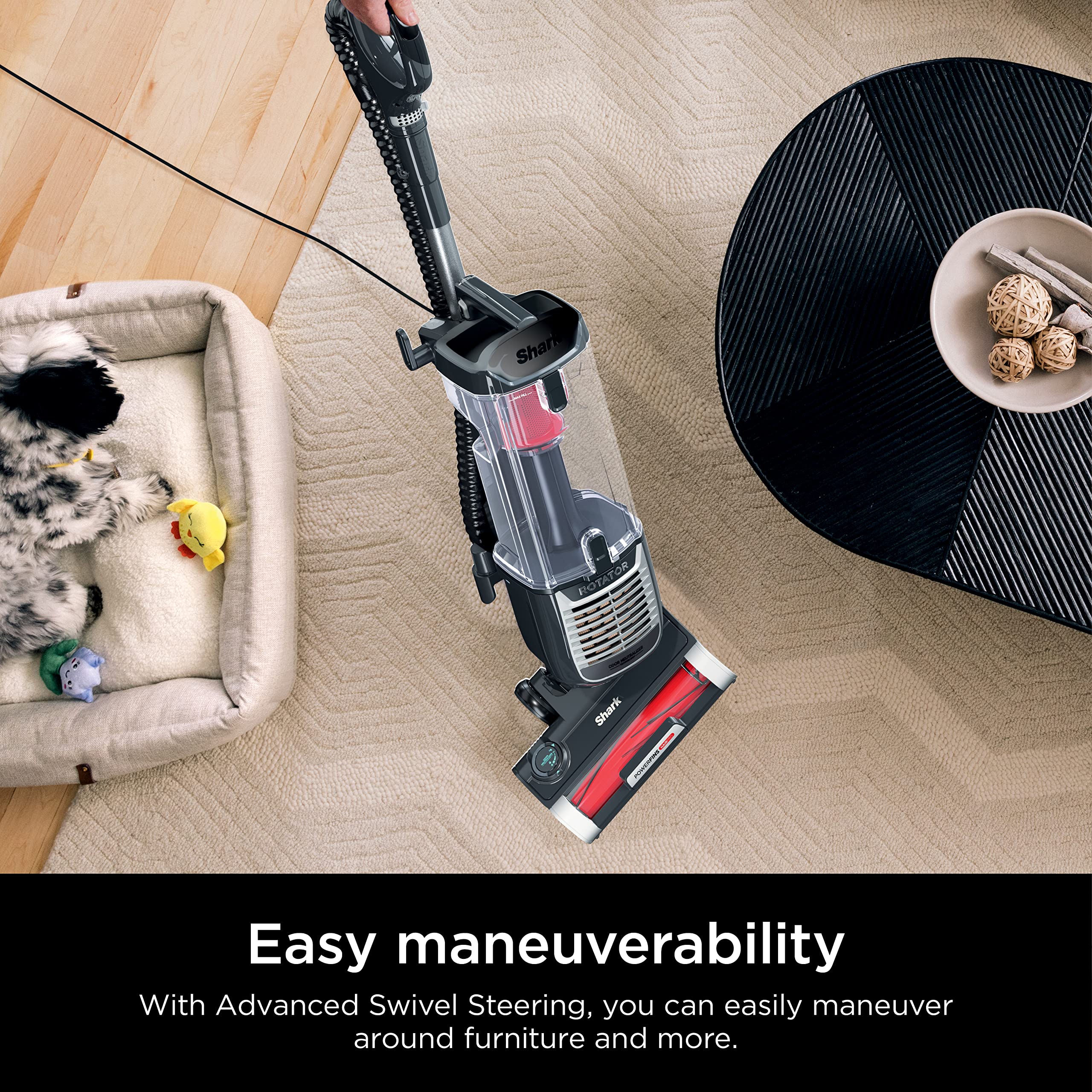 Shark ZU102 cleans carpets and hard floors with consistent performance.