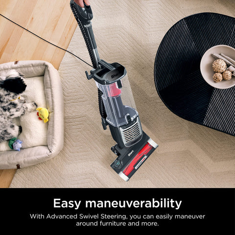 Shark ZU102 cleans carpets and hard floors with consistent performance.