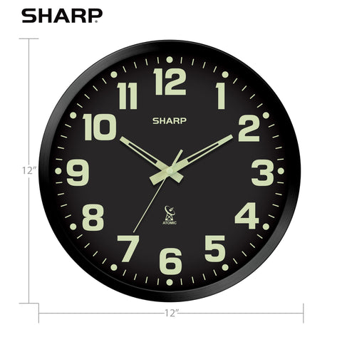 Sharp automatic daylight savings adjustment ensures correct time changes