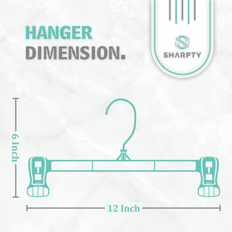 Sharpty non-slip clip system secures delicate fabrics without pinching or damage.