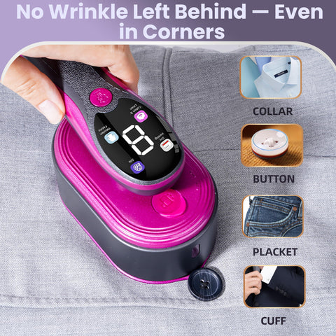 SHAWALEEN Travel Steamer with 4 modes for varied fabrics