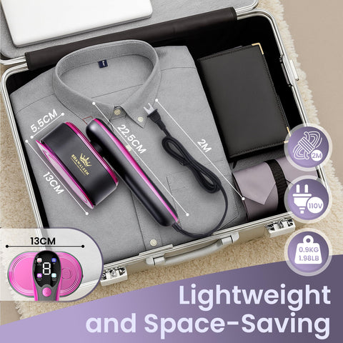SHAWALEEN Travel Steamer compact design is lightweight and portable