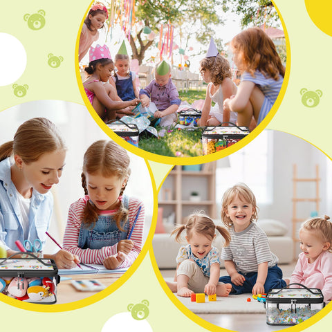 Shcsdr gift-ready storage bags ideal for children and family organization.