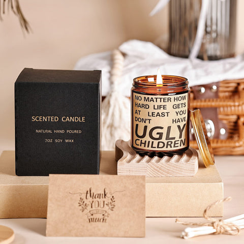 Sheartoumen frosted glass jar candle creating a soothing ambiance.