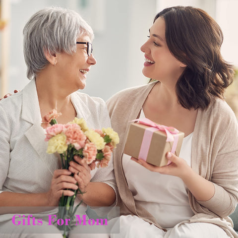 Sheartoumen mom gift with label message celebrating joyful moments.