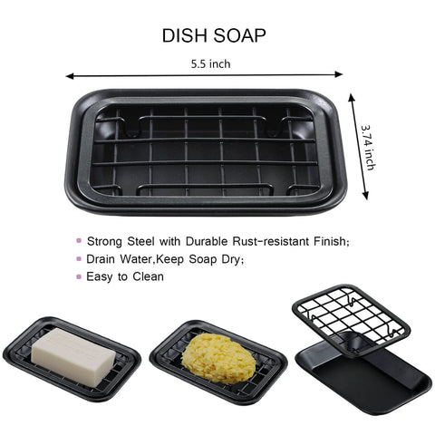 SheeChung metal wire basket enables easy access storage for towels and jars
