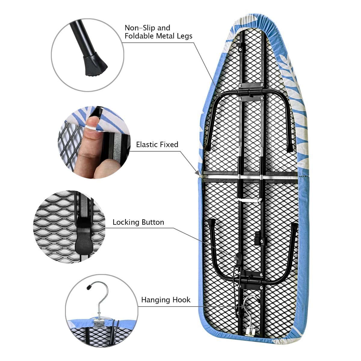 Metal mesh base on SheeChung board with fast heat dissipation.