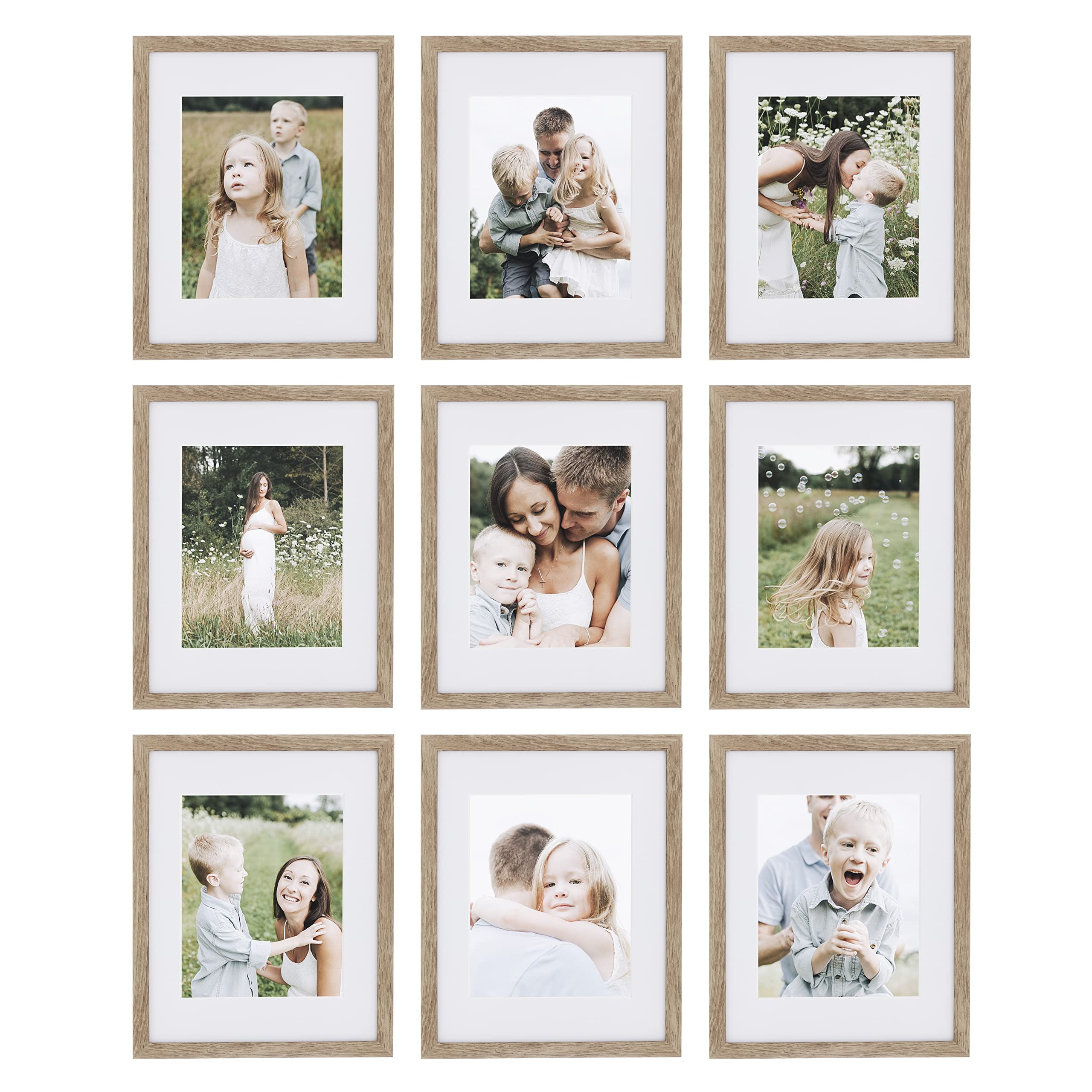 Sheffield Home Gallery Wall Frame Set 11x14 front view for a polished home display
