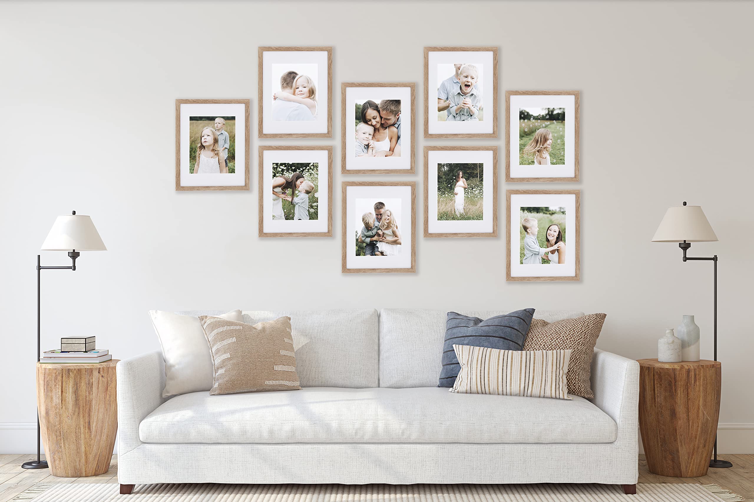 Sheffield Home included art prints in set ready-to-display inspiration for quick wall styling