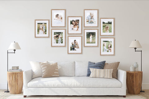 Sheffield Home included art prints in set ready-to-display inspiration for quick wall styling