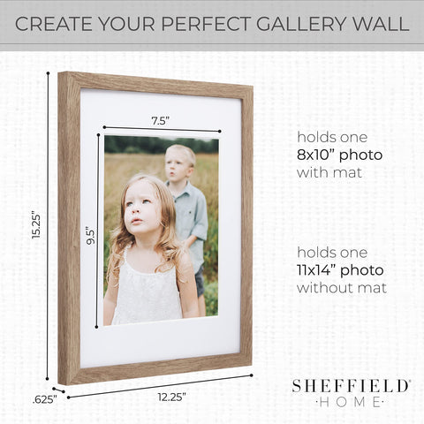 Sheffield Home Gallery-Wall Set packaging unboxing demonstrates secure packaging and drop-tested safety