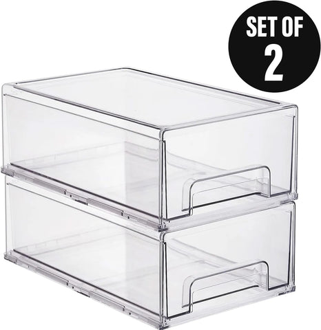 ShelfShaper clear drawer bin toy storage aids quick cleanup and playtime setup