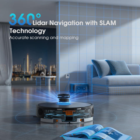 SHELIKI robot vacuum offers up to 220 minutes of cleaning on one charge.