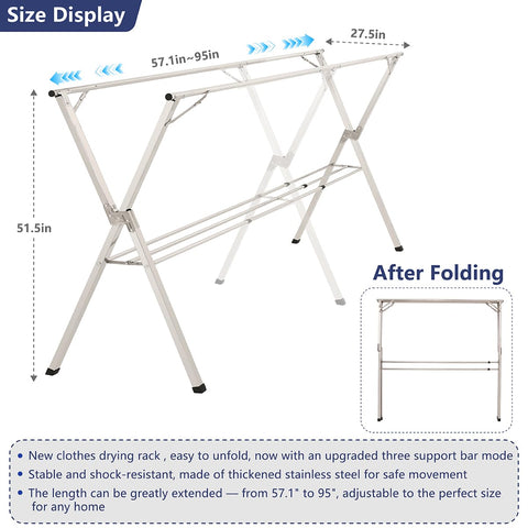 Shengshi heavy-duty stainless steel rack supports bulky items with stable design.