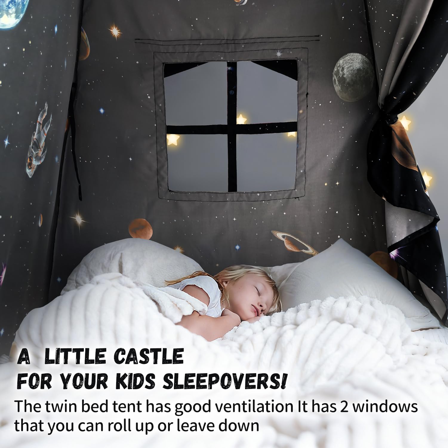 Sherilyn kids can enjoy a private sleeping nook or cozy reading corner.