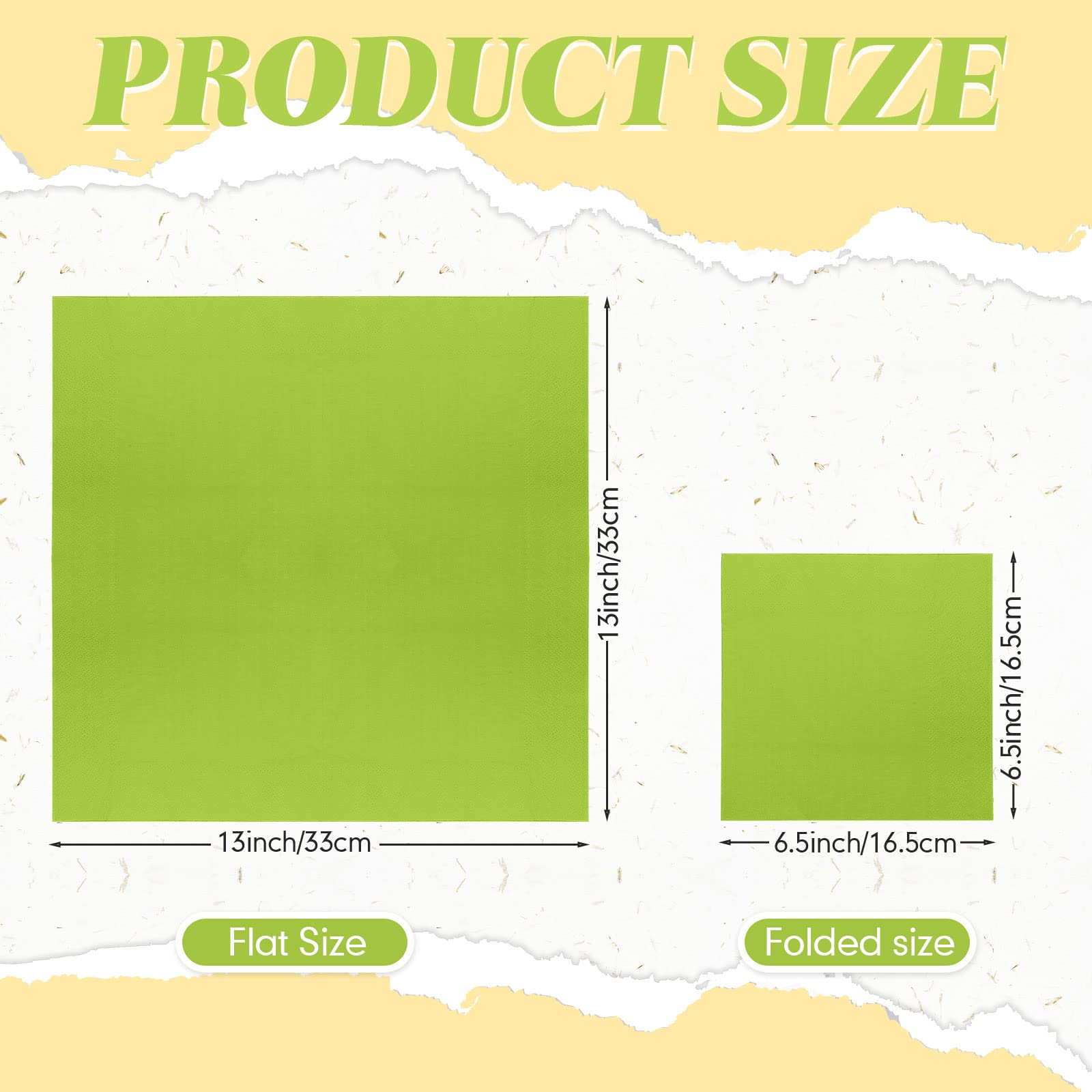 Sherr napkins 2-ply soft and absorbent for reliable everyday use