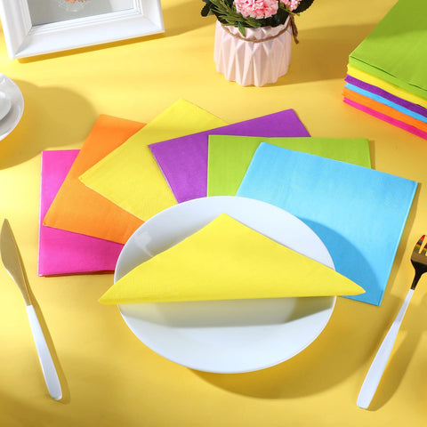 Sherr bulk disposable napkins ideal for birthdays Pride parties fiestas