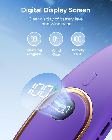 SHEWIND 5000mAh battery provides extended runtime.