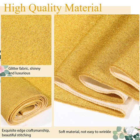 Shihanee sequin aisle runner used at an outdoor venue with bright ambiance