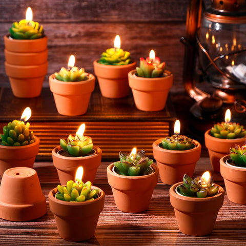 Shihanee fiesta table decor uses red candles for Cinco de Mayo vibes