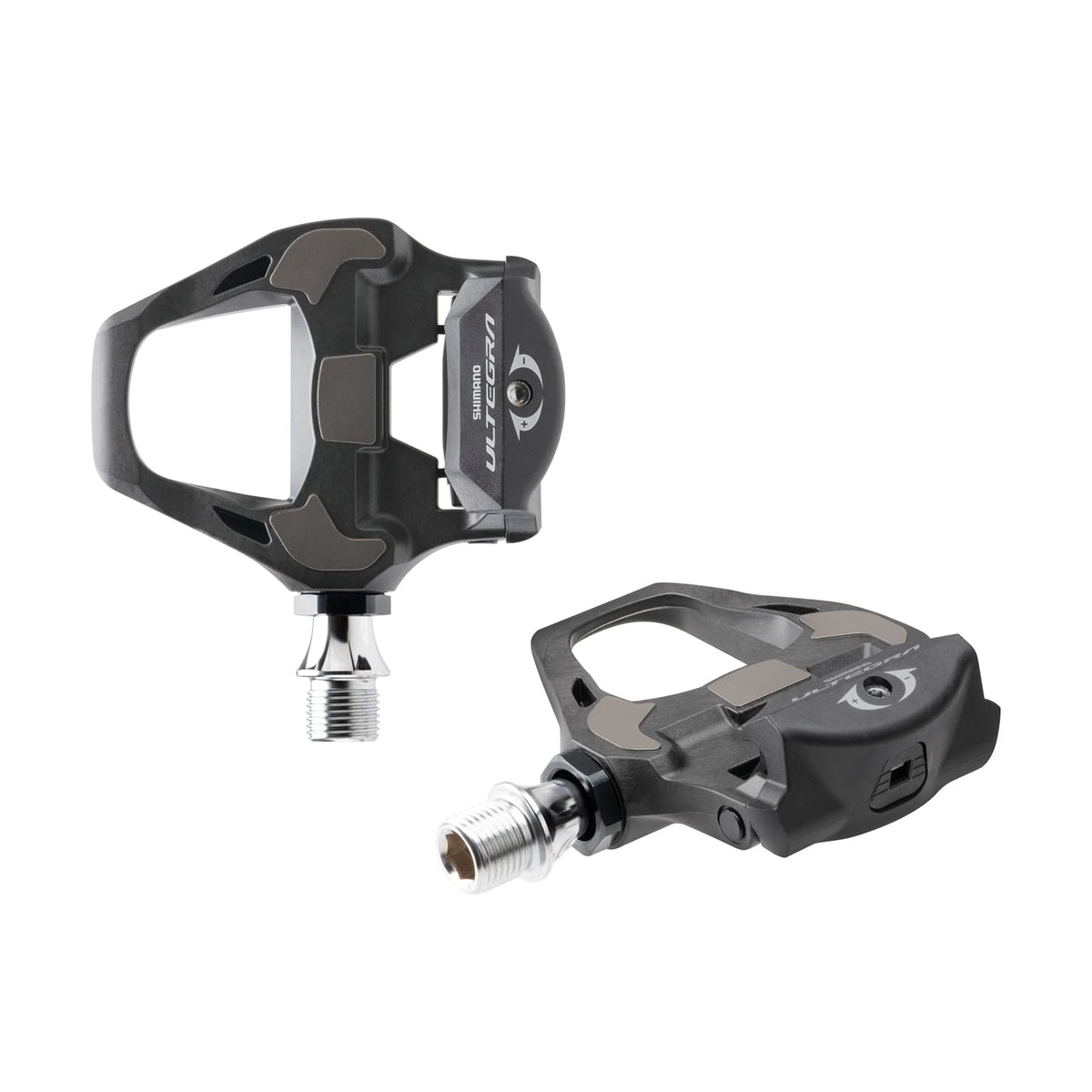 SHIMANO ULTEGRA PD-R8000 pedal side view highlighting wide platform for efficient power transfer