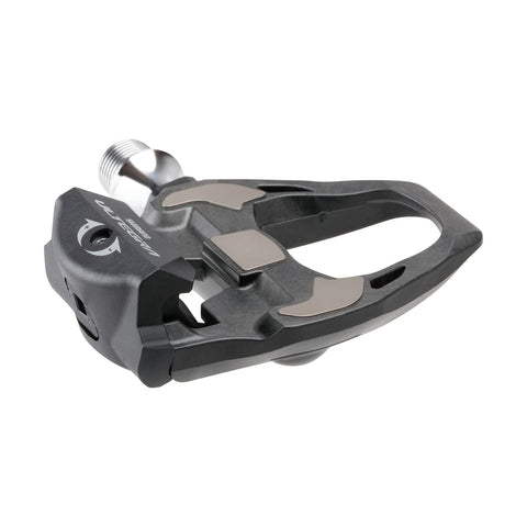 SHIMANO ULTEGRA PD-R8000 stainless wear plate supports durability during rides