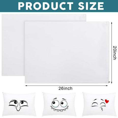 Shimeyao pillow protectors bulk pack displayed beside bed for easy replacement.