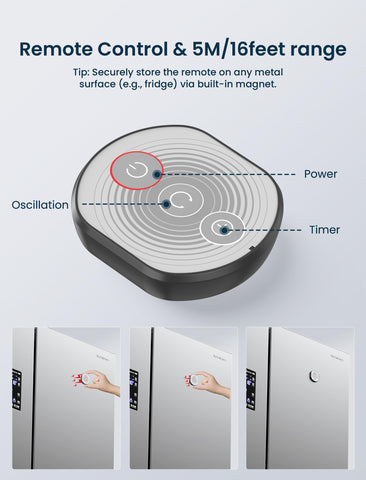 Shinebella remote control included for convenient operation.